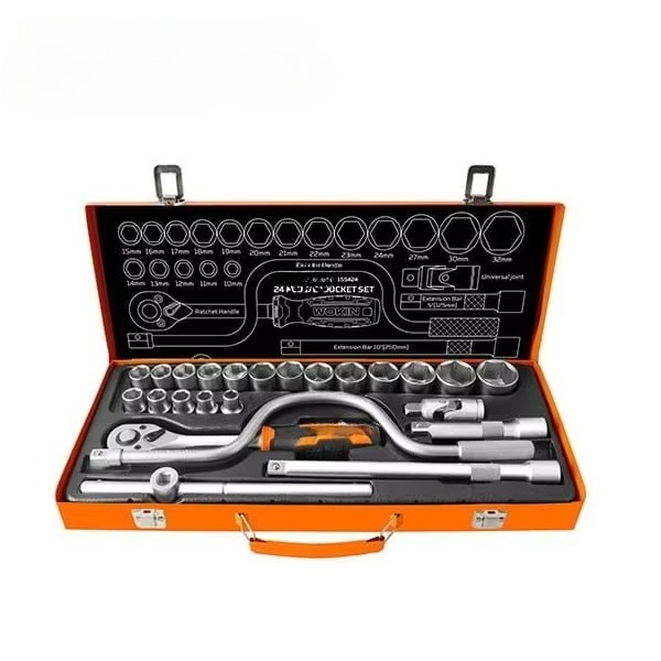 155424 24pcs 1/2in Set Kunci S - Socket Set ulasan dan harga