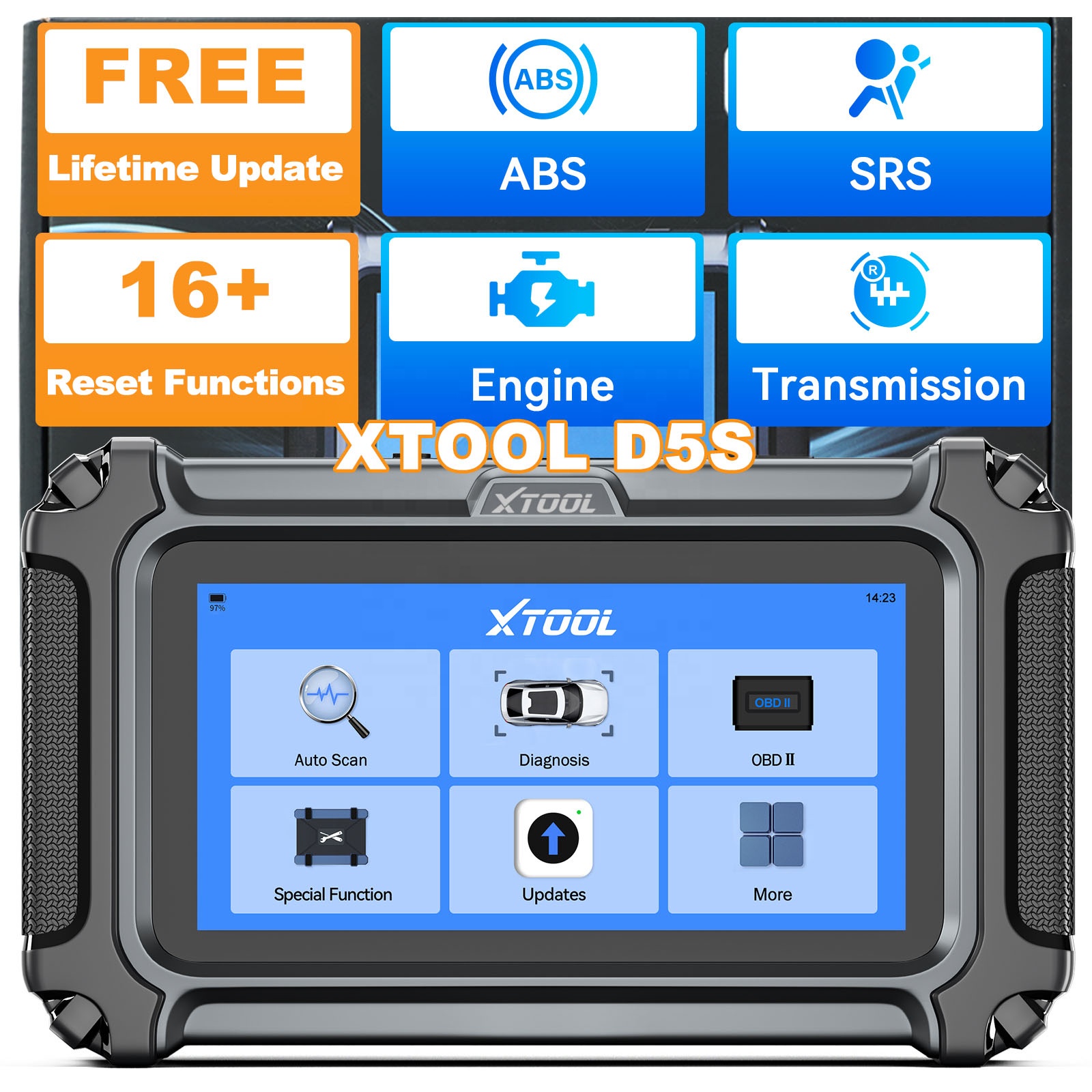 Untuk Scanner OBD2 D5S 12V Pem - Car Diagnostic Tool ulasan dan harga