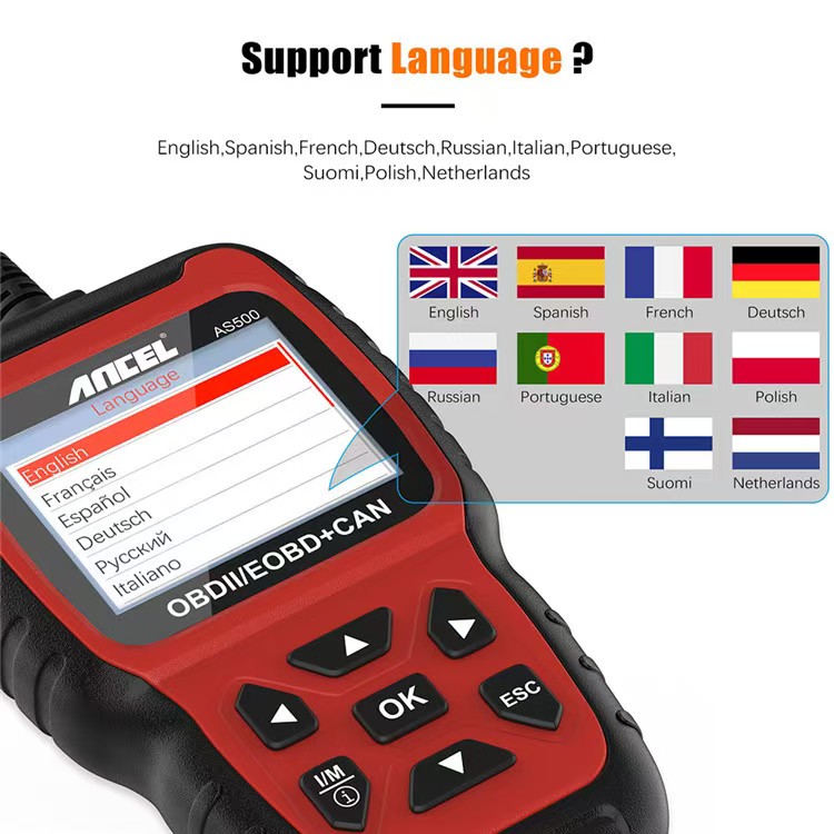 Semua fungsi OBDII, Multi-baha - Car Repair Tools ulasan dan harga